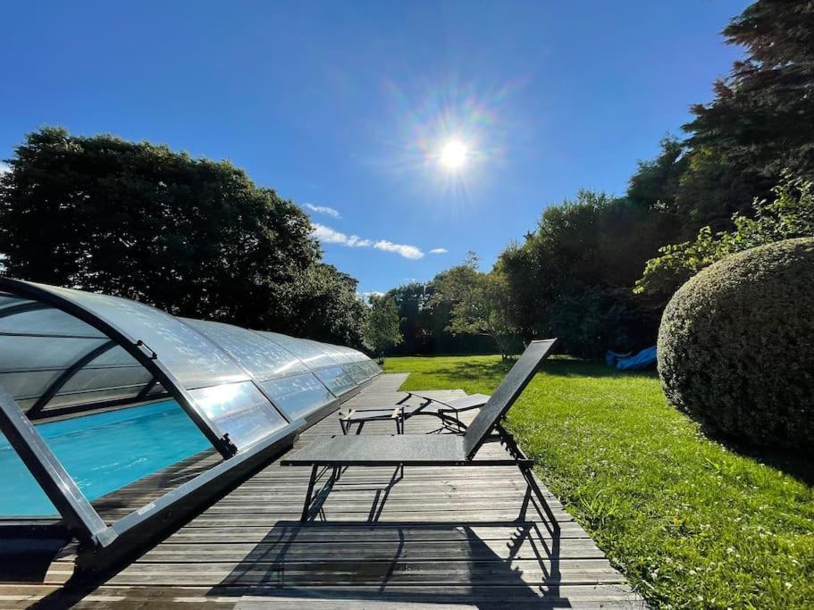 Le Gite Marie-Galante : Belle Maison D'Hotes Avec Acces Piscine En Ete Lanmeur Εξωτερικό φωτογραφία