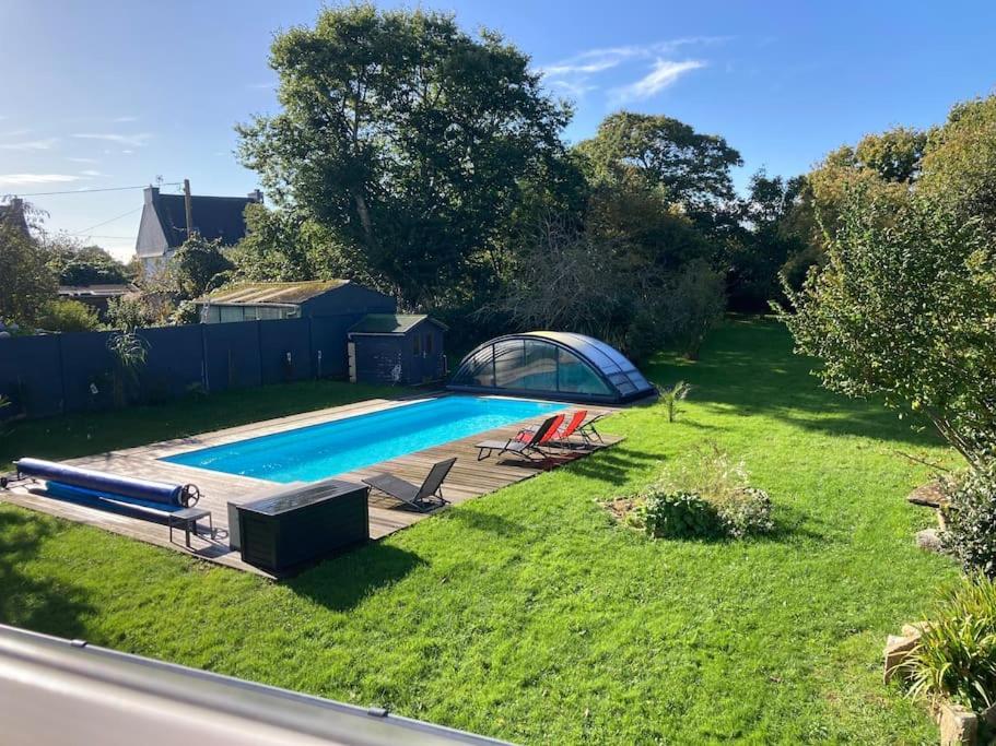 Le Gite Marie-Galante : Belle Maison D'Hotes Avec Acces Piscine En Ete Lanmeur Εξωτερικό φωτογραφία